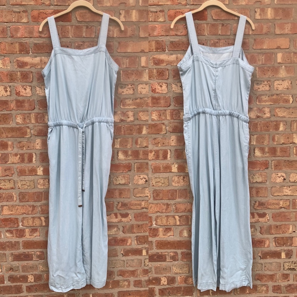 🆕Loft Chambray Apron Jumpsuit - Picture 2 of 5
